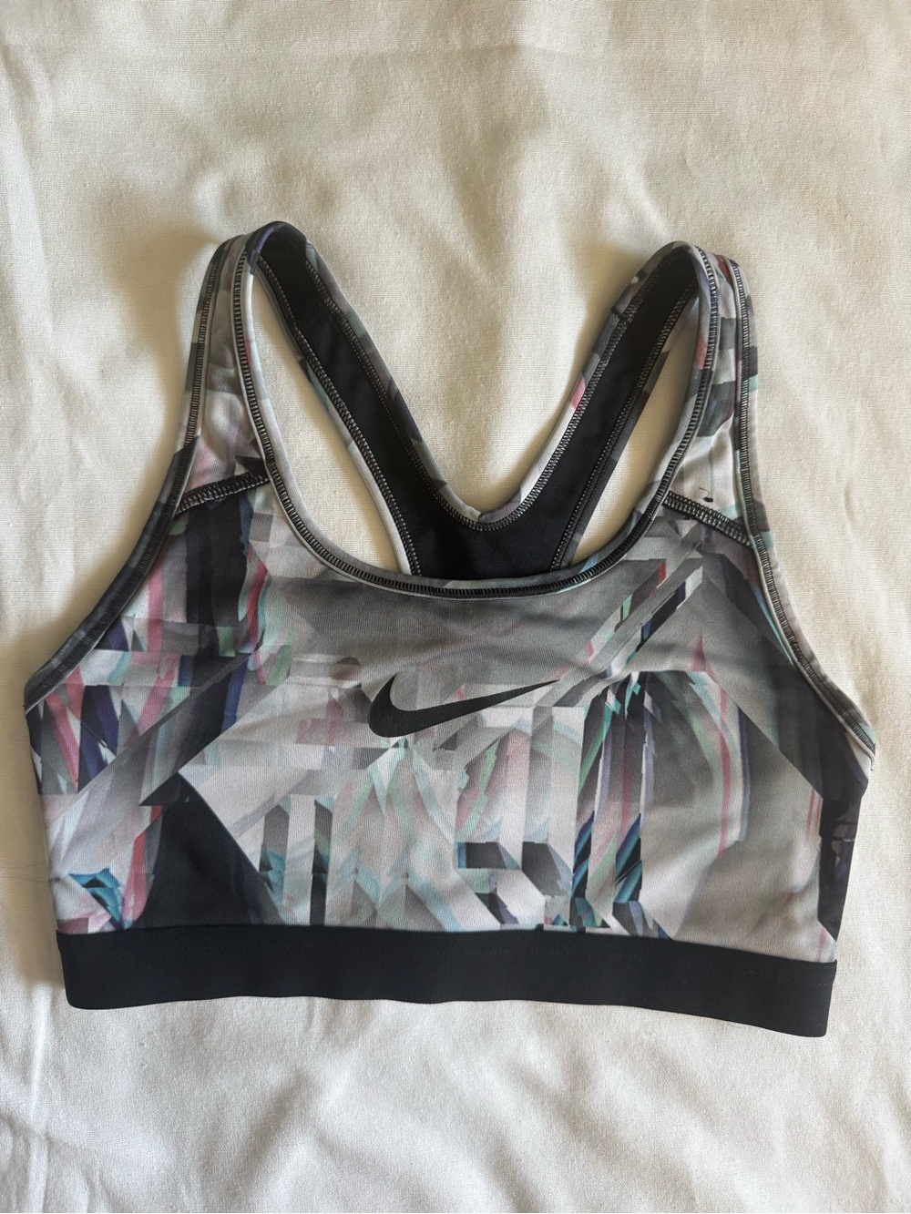 Nike Black Dri-FIT Racerback Sports Bra